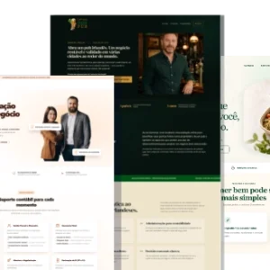 Landing Page com Painel de Edição